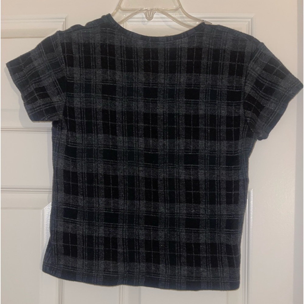 brandy meville plaid top